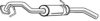 FONOS 617976 End Silencer